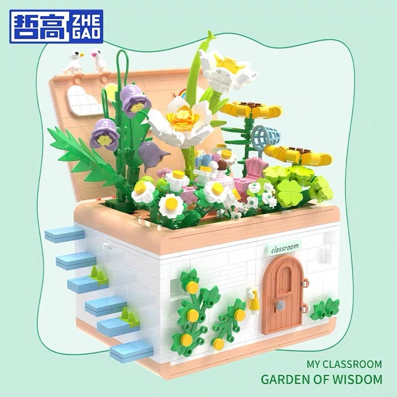 Zhegao] Garden of Wisdom (mini bricks) | 663016 – BrickMeUpScottie