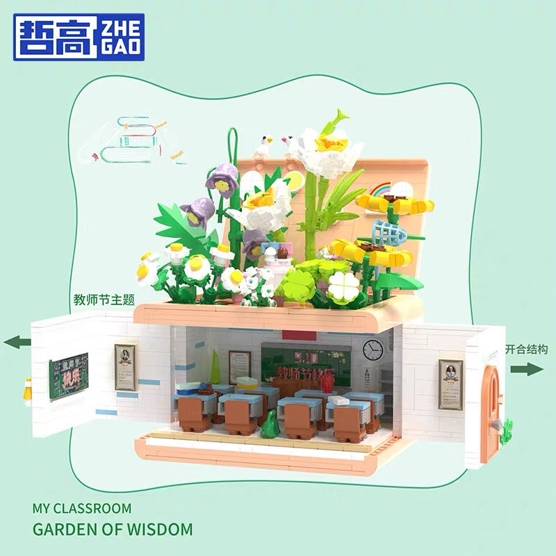 Zhegao] Garden of Wisdom (mini bricks) | 663016