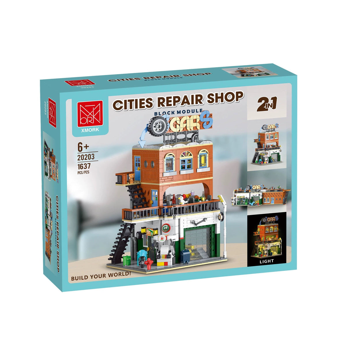 Mork] Cities Repair Shop | 20203 – BrickMeUpScottie