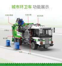 Load image into Gallery viewer, Xingbao Garbage Green Truck | 18016