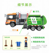 Load image into Gallery viewer, Xingbao Garbage Green Truck | 18016