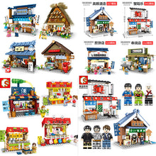 Load image into Gallery viewer, Sembo Block Japanese Food Stalls | 601069- 601074