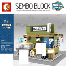 Load image into Gallery viewer, Sembo Block Japanese Food Stalls | 601069- 601074