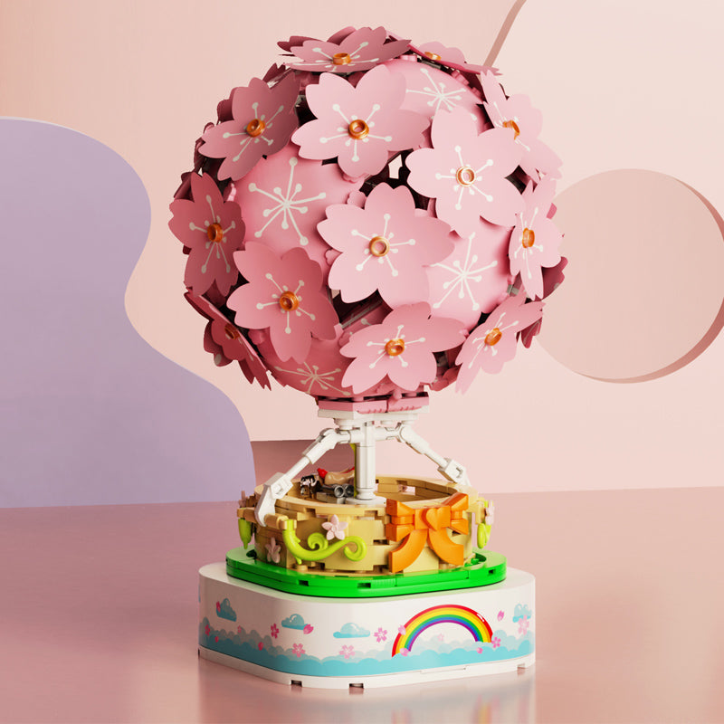 Sembo Block Cherry Blossom Hot Air Baloon | 601150 – BrickMeUpScottie