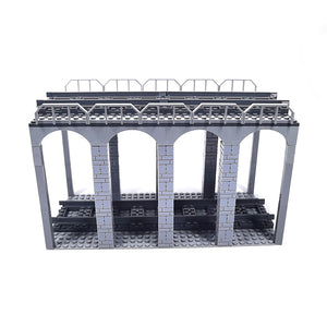 MOC Train Accessories Platforms and Tracks