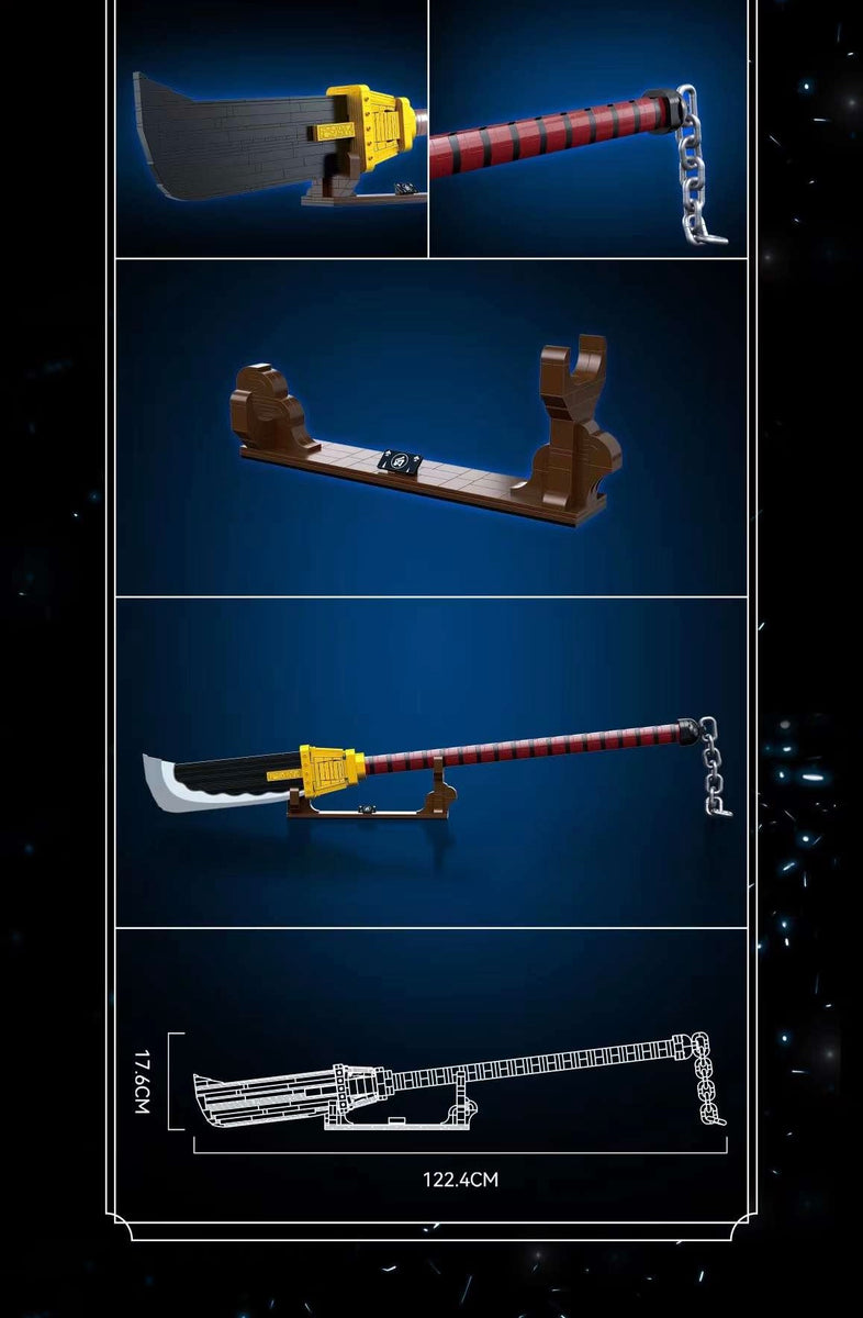 DK One Piece Whitebeard Sword Murakumogiri | DK1510 – BrickMeUpScottie
