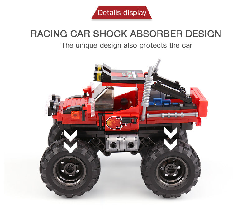 ぽぽこ Xingbao Off-road Monster Truck | XB03025 – BrickMeUpScottie