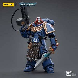 Ultramarines Intercessor Veteran Sergeant Brother Aeontas JT4386 | JOYTOY ACTION FIGURES