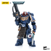 Load image into Gallery viewer, Ultramarines Intercessor Veteran Sergeant Brother Aeontas JT4386 | JOYTOY ACTION FIGURES