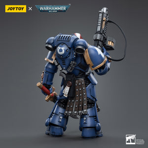 Ultramarines Intercessor Veteran Sergeant Brother Aeontas JT4386 | JOYTOY ACTION FIGURES