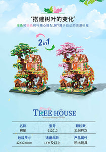 [Zhegao] Romantic Tree House (mini brick size) | 612010