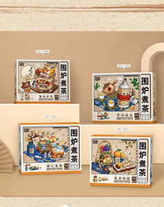 [Loz] Chinese Food Stove and Tea Series | 1388-1391