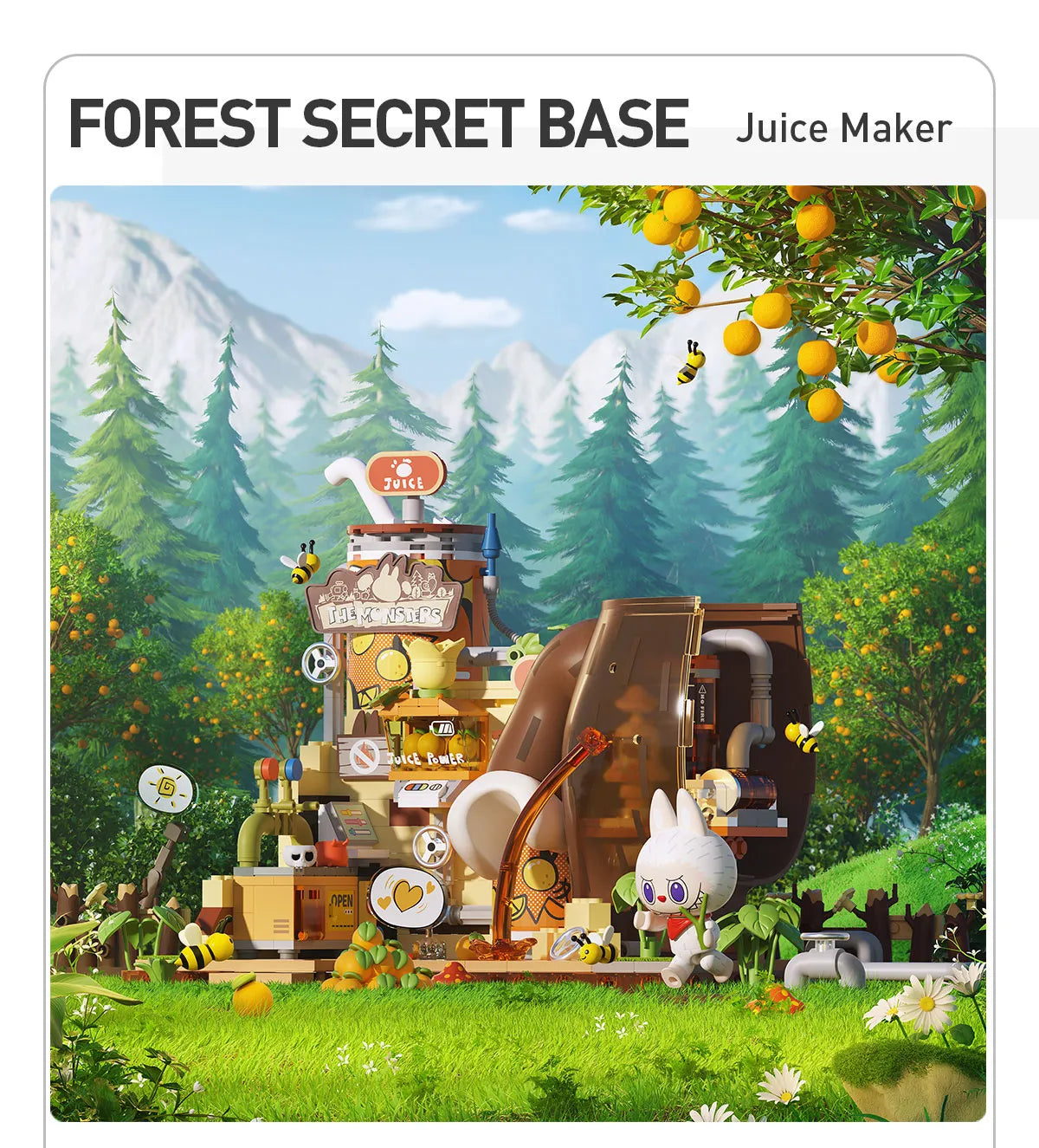 THE MONSTERS Forest Secret Base Series Blocks - POP MART