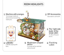 Load image into Gallery viewer, [Popmart x PopBlocks] - The Monsters Labubu Forest Secret Base | P10001-4