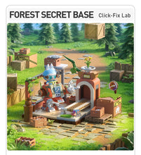 Load image into Gallery viewer, [Popmart x PopBlocks] - The Monsters Labubu Forest Secret Base | P10001-4