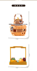 {YKO} Boil Tea on the Fire (Nano micro bricks) |  P2236