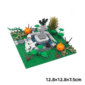 [MOC] Halloween Graveyard Sets | Gobricks