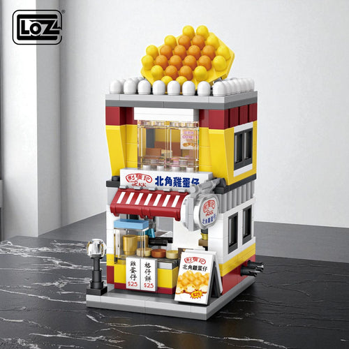 [LOZ] Street Series, Egg Waffle Shop -mini bricks- | 6182