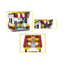 Load image into Gallery viewer, [LOZ] Street Series, Egg Waffle Shop -mini bricks- | 6182