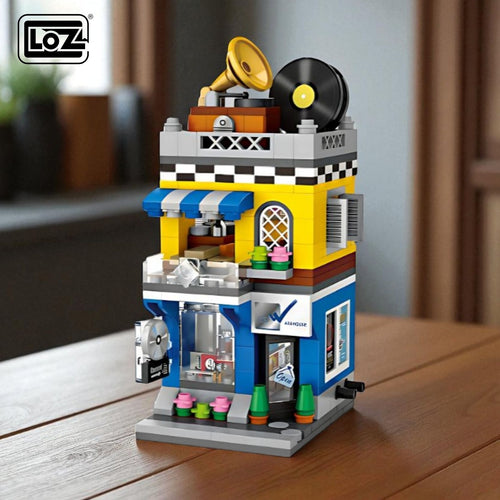 [LOZ] Street Series,CD Warehouse -mini bricks- | 6183