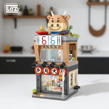 Load image into Gallery viewer, [LOZ]  Street Series, Beef Hot Pot Shop -mini bricks- | 90608
