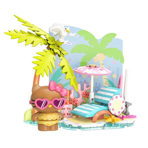 New [TopToy] Hello Kitty Beach Burger Restaurant | Licensed