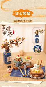 [Loz] Chinese Food Stove and Tea Series | 1388-1391