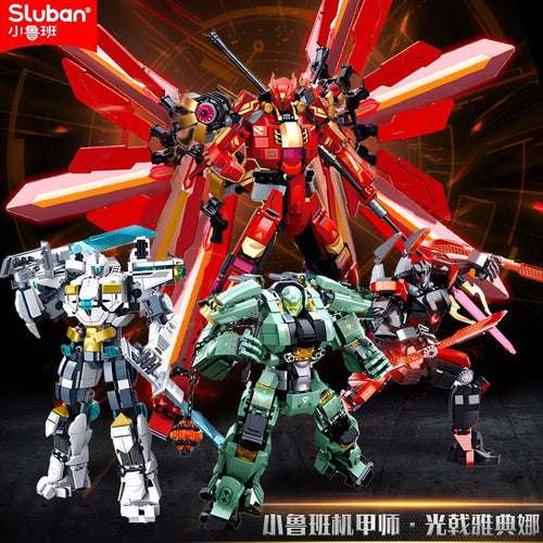 [Sluban] Mecha Robot Series |  B1151-1153