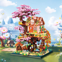 Load image into Gallery viewer, [Zhegao] Romantic Tree House (mini brick size) | 612010