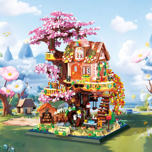 [Zhegao] Romantic Tree House (mini brick size) | 612010