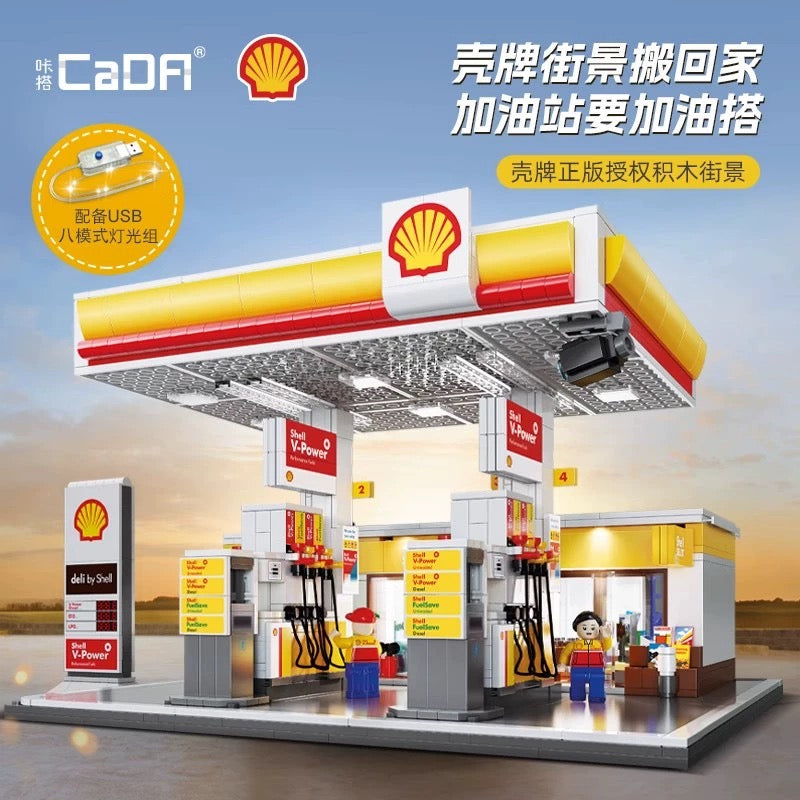 CaDa] Shell Retail Station | C66026W – BrickMeUpScottie