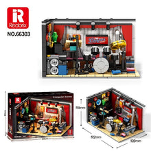 Load image into Gallery viewer, [REOBRIX] Triangular Scene Room Dioramas | 66301-06