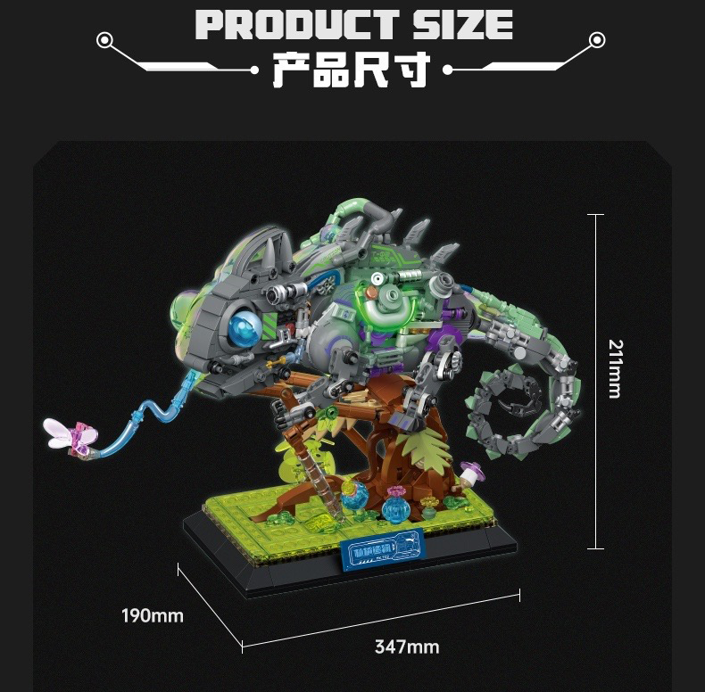 {TopToy} Chameleon Neon Body and Octopus | TC2101 - TC2102