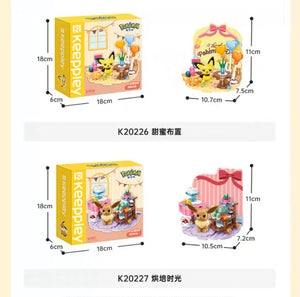 Keeppley Summertime and cooking with Pokemon | K20222-20227