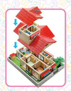 {Oxford Block} Doraemon House | DR3701