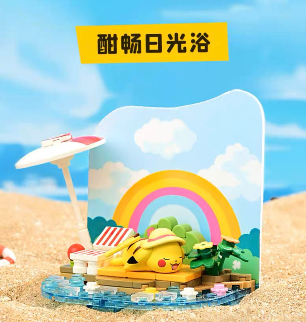 Keeppley Summertime and cooking with Pokemon | K20222-20227
