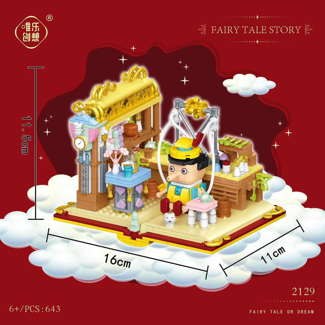 {Weile} Fairy Tale Story (mini brick Loz size) | 2129-2133