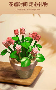 [Sembo Block] Flower Pots Series |  611057-611064