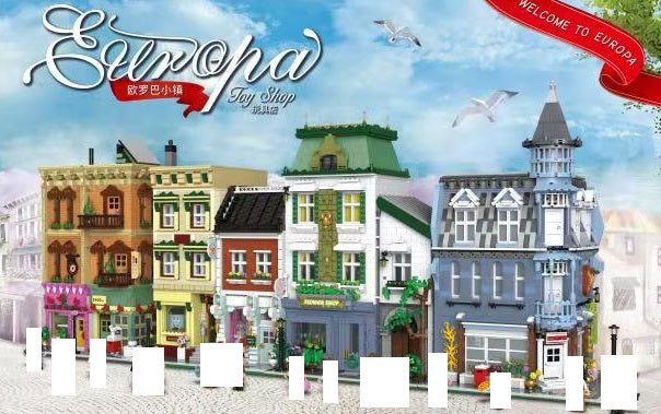 Xingbao Europa Modulars | XB01007-XB01010 – BrickMeUpScottie