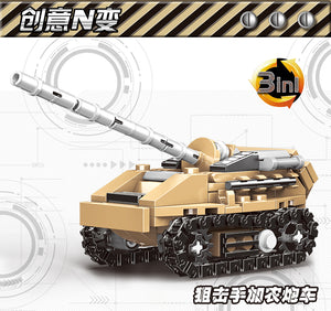 Xingbao Mirage Tank Set |XB13005  8 in 1