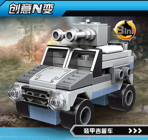 Xingbao Battleship Missouri Set | XB13004 8 in 1