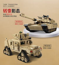 Load image into Gallery viewer, Kazi M1A2 Tank and Hummer | 10000