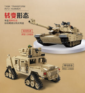 Kazi M1A2 Tank and Hummer | 10000