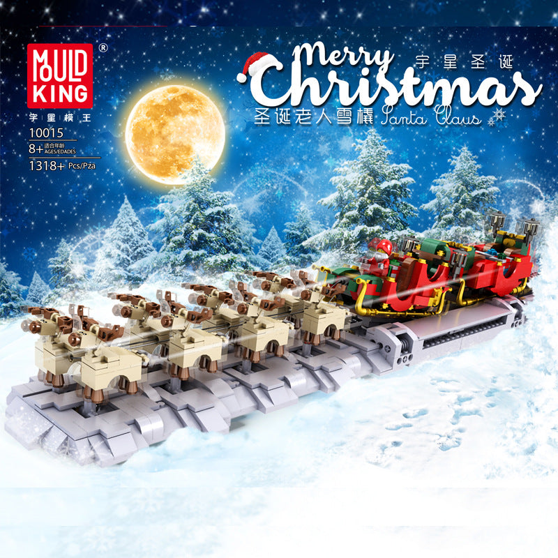 Mould King Christmas Sleigh (motorized) | 10015