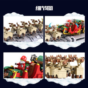 Mould King Christmas Sleigh (motorized) | 10015