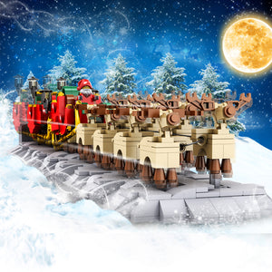 Mould King Christmas Sleigh (motorized) | 10015