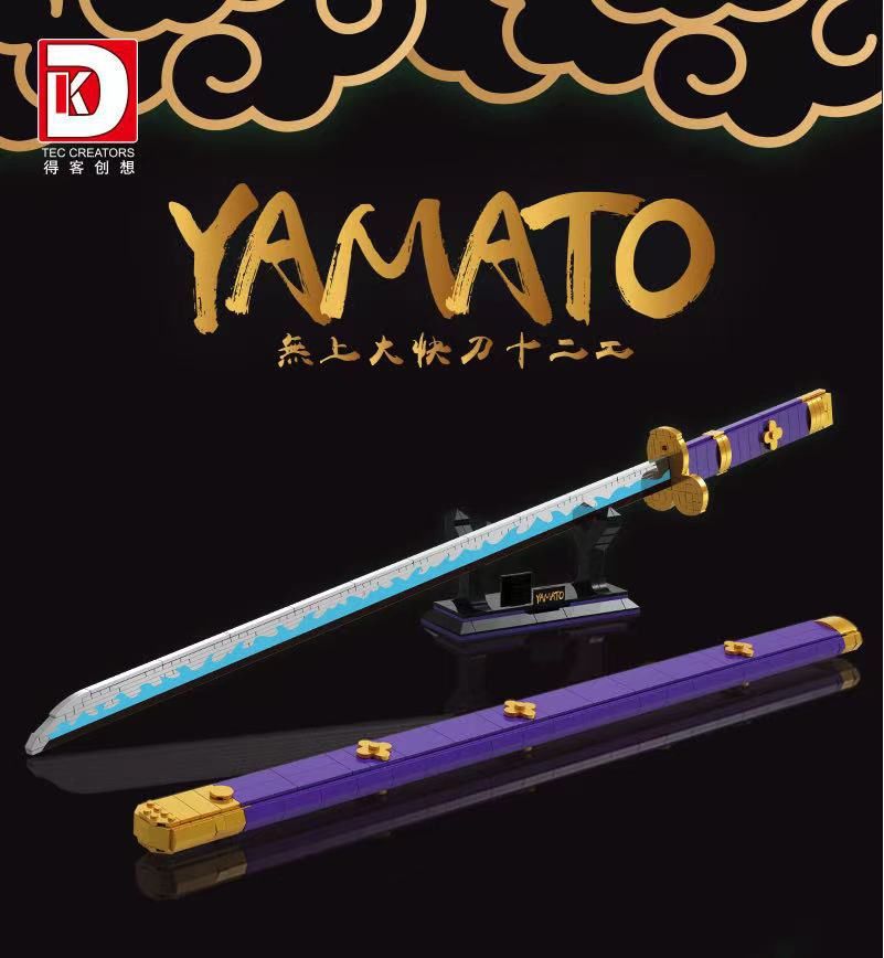 DK One Piece Yamato Sword  DK1502 – BrickMeUpScottie