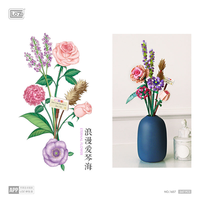 LOZ Eternal Flower Collection (Mini blocks)