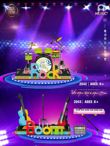 Weile Pop Star Show Stage (mini blocks) | 2042-2043