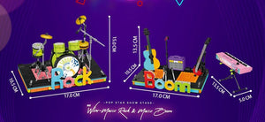Weile Pop Star Show Stage (mini blocks) | 2042-2043